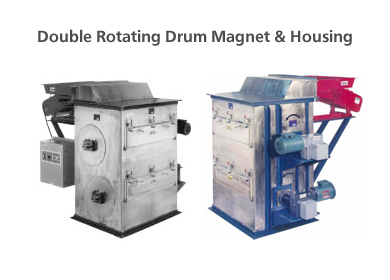 Double Rotating Drum Magnets